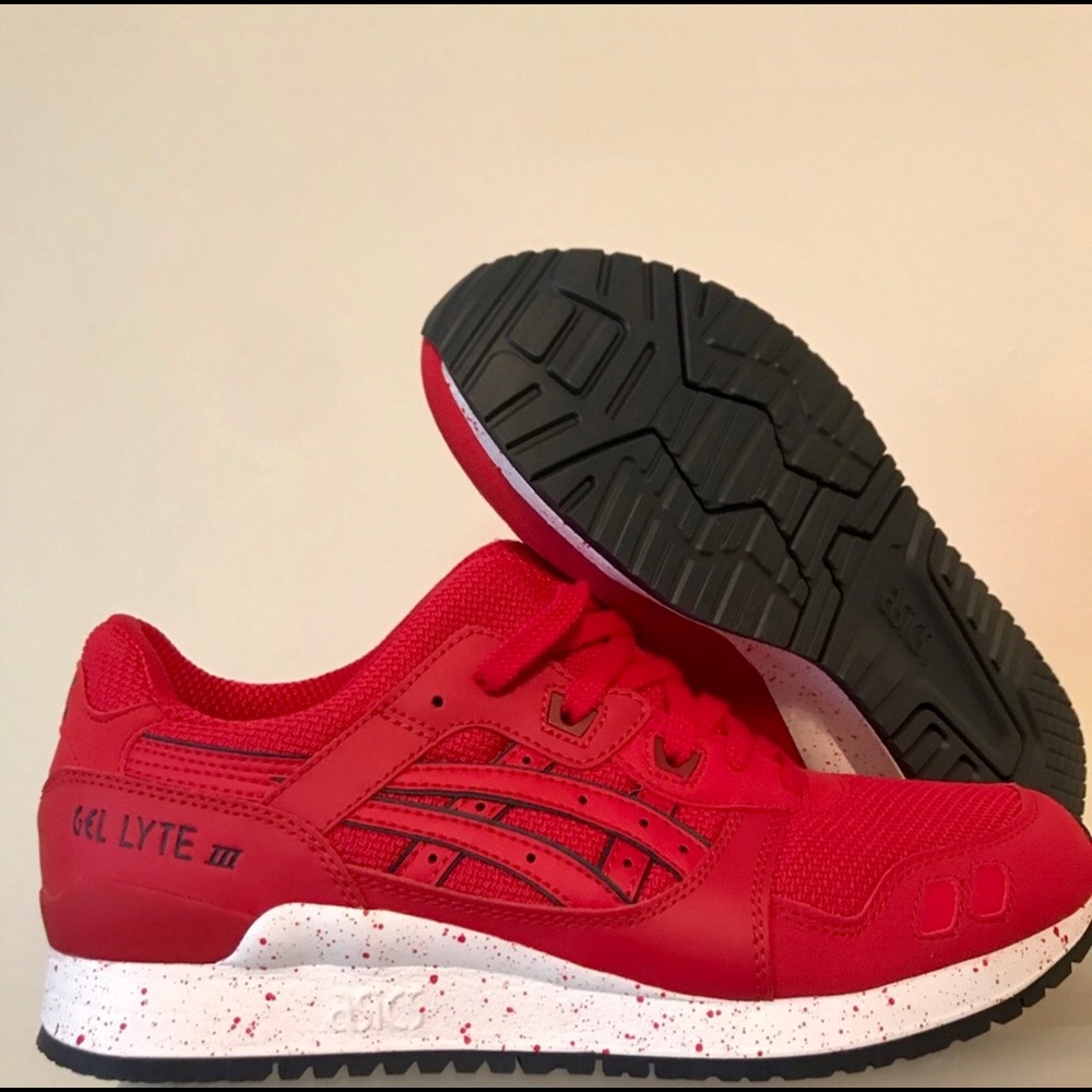 Asics Gel Lyte III Red navy white